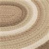 Colonial Mills Brooklyn 4-ft x 6-ft Natural Oval Indoor/Outdoor Handcrafted Area Rug