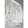 Quoizel Platinum Crystal Cove 13.5-in W Polished Chrome Crystal Accent LED Flush Mount Light