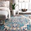 nuLOOM Corbett 5-ft x 8-ft Blue Handcrafted Area Rug