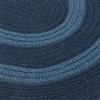 Colonial Mills Graywood 5-ft x 8-ft Navy Oval Indoor Handcrafted Area Rug