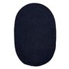 Colonial Mills Spring Meadow 8-ft x 11-ft Oval Indoor Navy Area Rug