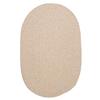 Colonial Mills Bristol 7-ft x 9-ft Natural Oval  Indoor Handcrafted Area Rug