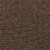 Colonial Mills Bristol 3-ft x 4-ft Round/Square Dark Brown Area Rug