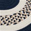Colonial Mills Flowers Bay Area Rug, Navy