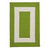 Colonial Mills Rope Walk 2-ft x 4-ft Bright Green Area Rug