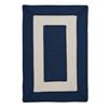 Colonial Mills Rope Walk 6-ft x 6-ft Navy Area Rug
