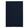 Colonial Mills Simply Home Solid 7-ft x 9-ft Navy Area Rug