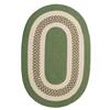Colonial Mills Crescent 4-ft Moss Green Round Area Rug