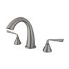 Elements of Design Silver Sage Nickel Deck Mount Bathtub Faucet