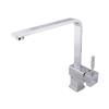 Elements of Design Concord Chrome 11.38-in 1-Handle Deck Mount High-Arc Kitchen Faucet