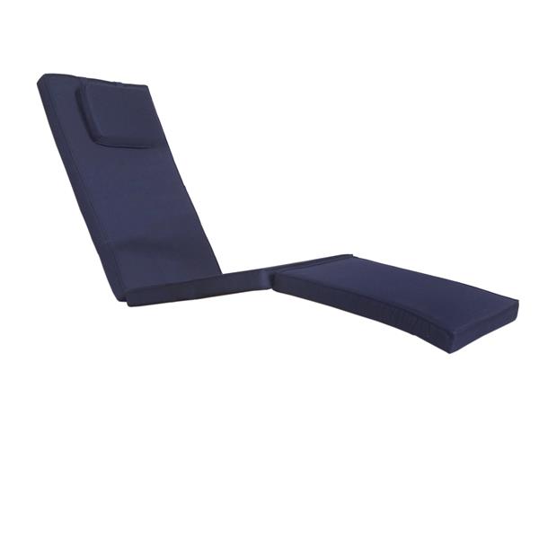 Cedar Navy Blue Lounge Chair Cushion, Patio Lounge Chair Cushions Canada