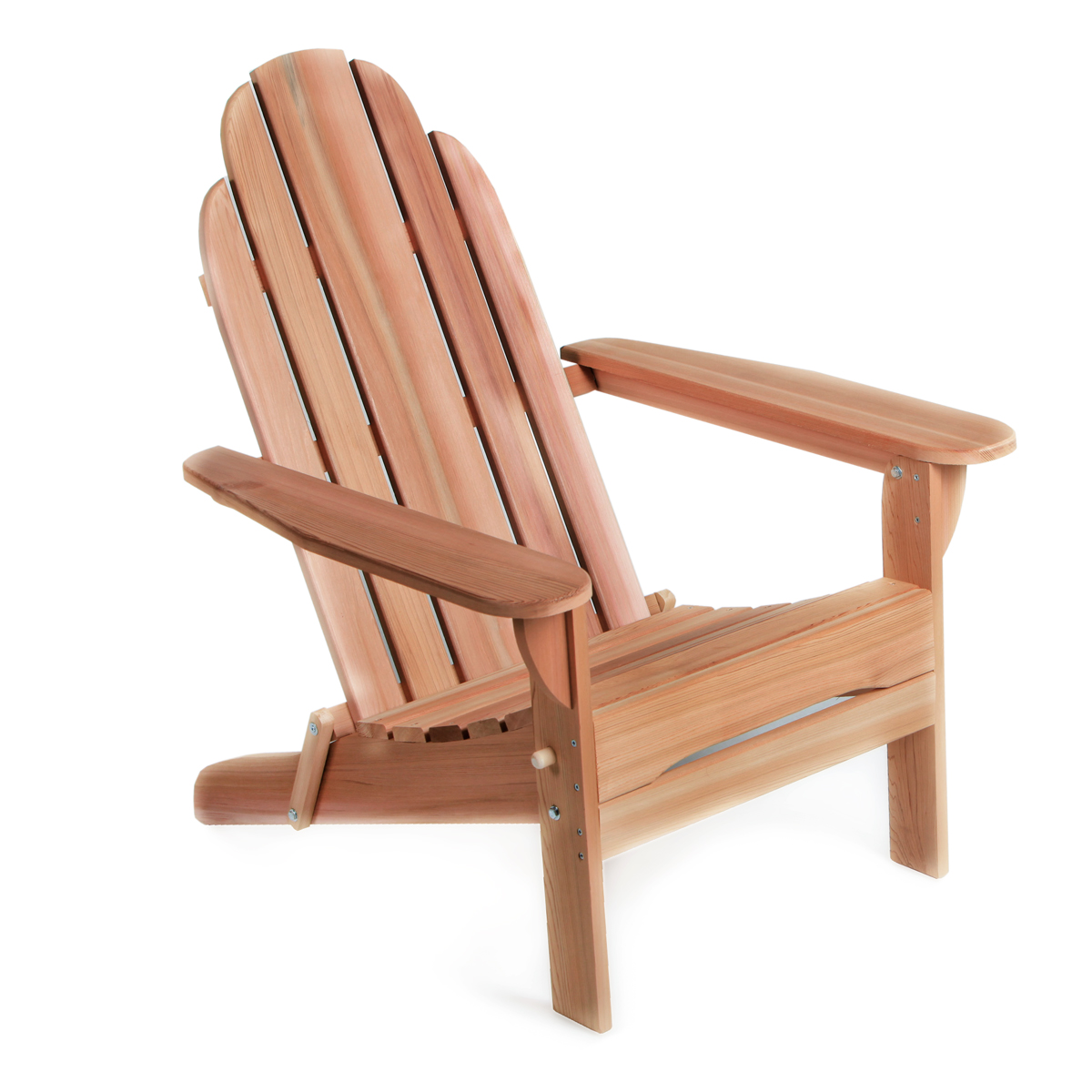 Image of All Things Cedar Andy 31-in x 35-in x 38-in Clear Western Red Cedar Folding Adirondack Chair