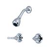 Olympia Faucets Accent Chrome Two-Handle Shower Set
