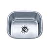 Acri-tec Industries 20.75-in x 17.75-in x 9-in Stainless Steel Undermount Round Corner Kitchen Sink