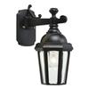 SNOC Vintage ll 12.62-in Black Wall Mounted Outdoor Sconce