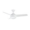 Kendal Lighting Moderno 42-in White 3 Blade Indoor Ceiling Fan with Light Kit and Remote