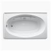 KOHLER 60-in x 36-in Alcove Whirlpool with Flange