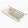 KOHLER 60-in x 30-in Alcove VibrAcoustic Bath with Tile Flange