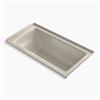 KOHLER 60-in x 30-in Alcove Bath with Tile Flange and Drain