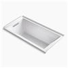 KOHLER 60-in x 30-in Alcove Bath with Tile Flange