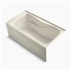 KOHLER 60-in x 32-in Alcove Bath with Integral Apron and Tile Flange