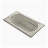 KOHLER 60-in x 32-in Drop-in Whirlpool Reversible Drain and Bask Heated Surface