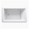 KOHLER 60-in x 36-in Rectangle Drop-in Whirlpool with Heater