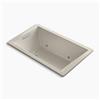 KOHLER 60-in x 36-in Rectangle Drop-in VibrAcoustic Bath with Bask Heated Surface and Chromatherapy