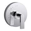 KOHLER Composed Polished Chrome Valve Trim with Cross Handle for Rite-Temp Pressure-Balancing Valve (Valve not Included)