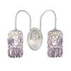 Classic Lighting Cascade Collection Antique White Amethyst 2-Light Wall Sconce