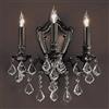 Classic Lighting Chateau Aged Bronze 3-Light Wall Sconce