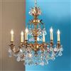 Classic Lighting Chateau Imperial 6-Light Aged Pewter Chandelier