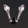 Classic Lighting Inspiration 13-in x 10-in Chrome/Without Crystal 2-Light Wall Sconce
