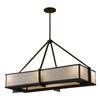 Feiss Stelle Collection 17-in Oil-Rubbed Bronze 6-Light Chandelier