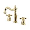 Elements of Design New Orleans 5.81-in Polished Brass Widespread Faucet