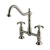Elements of Design French Country Nickel Kitchen Faucet