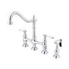 Elements of Design Chrome Kitchen Faucet With Sprayer