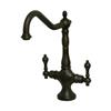 Elements of Design Heritage Spread Oil-Rubbed Bronze Two Handle Kitchen Faucet