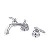 Elements of Design Chicago Polished Chrome Widespread Roman Tub Filler