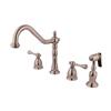 Elements of Design English Country Deck Two Handle Kitchen Faucet