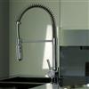 WS Bath Collections Evo 21-in Chrome Professional Kitchen Sink Mixer With 2 Spray Settings Sprayer