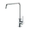 WS Bath Collections 12.80-in Stainless Steel Light Single Handle Kitchen Faucet