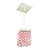 Classic Lighting Bedazzle Collection 4-in x 5-in Swarovski Elements Boudreaux Red Crystal Pendant Light