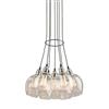Artcraft Lighting Clearwater 7-Light Polished Nickel Ceiling Pendant