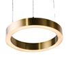 Design Living Antique Brass LED Ring Pendant Light