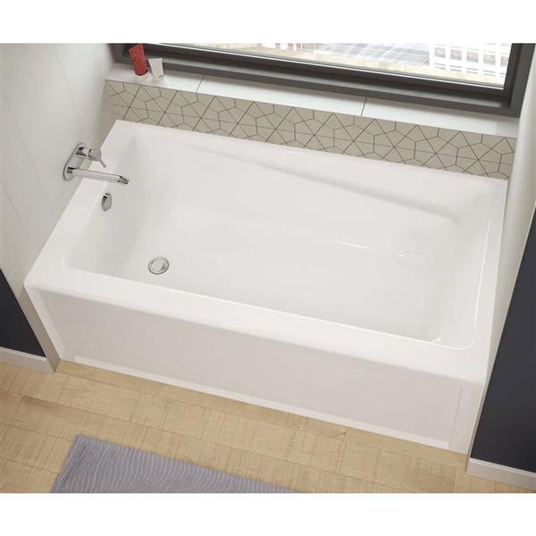 Acrylic Bathtub With Right Drain, Maax Bathtub Installation Manual