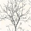 Walls Republic Black Ivy/Vines Non-Woven Painted Tree Silhouette Unpasted Wallpaper