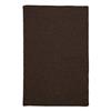 Colonial Mills Courtyard 8-ft Square Cocoa Area Rug