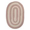 Colonial Mills Elmwood 4-ft x 6-ft Oval Rosewood Area Rug
