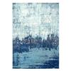 nuLOOM Alayna Abstract 7-ft x 9-ft Blue Area Rug